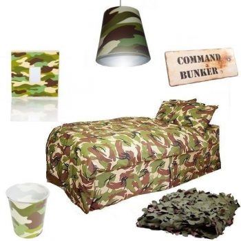 camo bedroom set