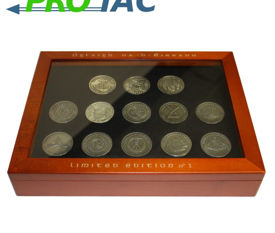 Limited Edition Challenge Coin Collectors Box Set Protac