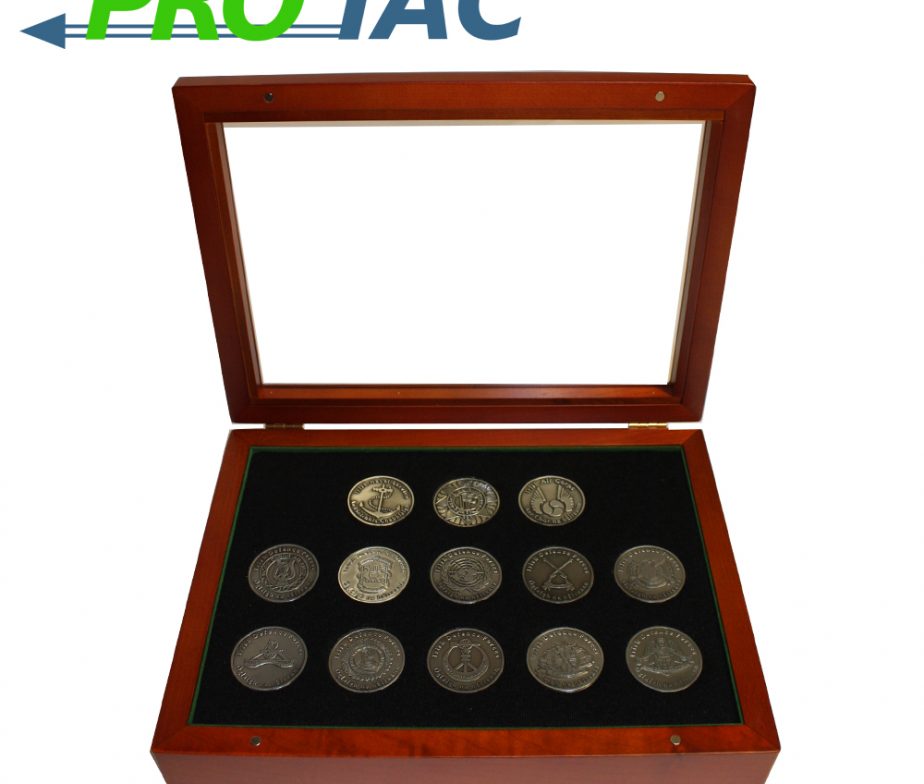 Limited Edition Challenge Coin Collectors Box Set Protac